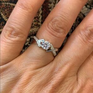 0.50ct Round Engagement Ring sizes 5 6 7 8 9 10